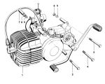 Kreidler 5 Versnellingen Direct | Exploded view