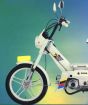 Stickerset Puch 2-Speed Wit