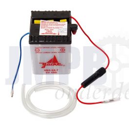 Accu Honda MB/MT 6 Volt Zonder accuzuur