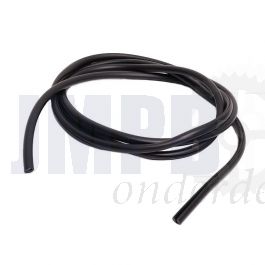 Zwarte Sierstrip Rubber 2 Meter