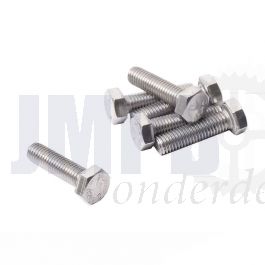 Bout Zeskant M8X35 RVS Din 933