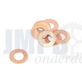 Koperring 10X20X1,5MM Din 7603A
