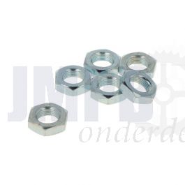 Zeskantmoer Laag M10X1.0 Verzinkt Din 439B