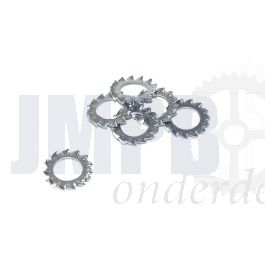 M6 Tandveerring RVS Din 6798A