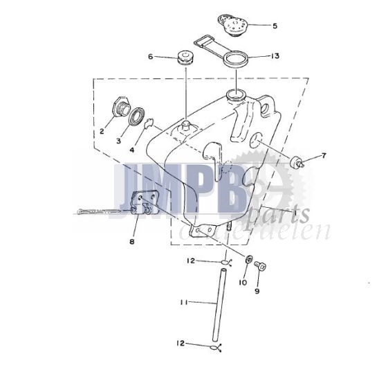 Olietank Yamaha FS1 DX