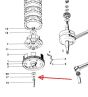 Vulring Voor Koppelingstift Kreidler 0.30MM