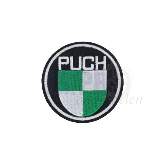 Strijkembleem Puch Logo