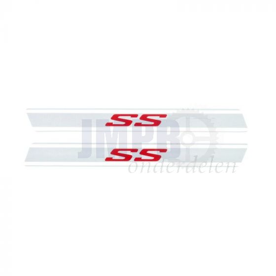 Stickerset SS Rood/Wit Yamaha FS1 Street