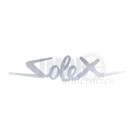 Sticker Solex Zilver 150X35MM