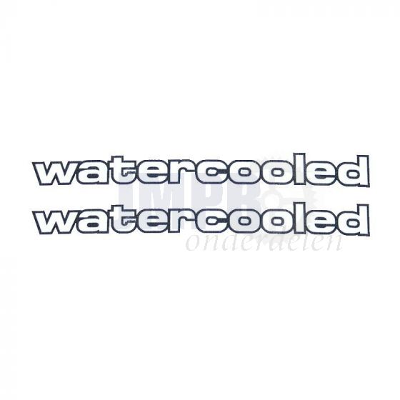 Stickerset Zundapp Watercooled 2-Delig