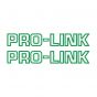 Stickerset Pro-Link Groen Op Transparant 26CM