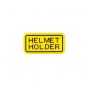 Sticker "Helmet Holder" Honda MT/MB Geel