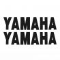 Stickerset Yamaha Zwart Groot