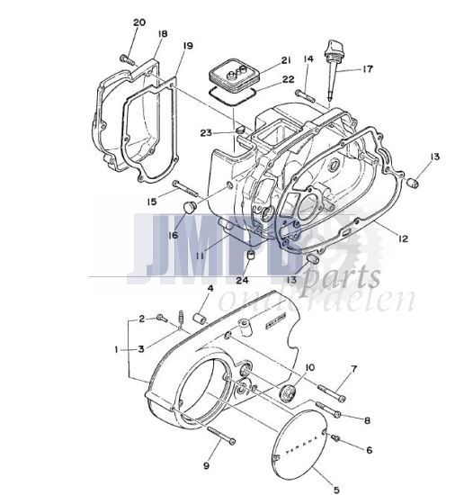Carterdeksels Yamaha FS1 DX