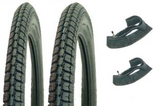 17 Inch Set Deestone Banden D776 2.25X17 + Binnenbanden