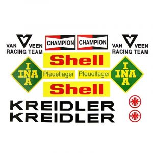 Stickerset Van Veen Racer Compleet