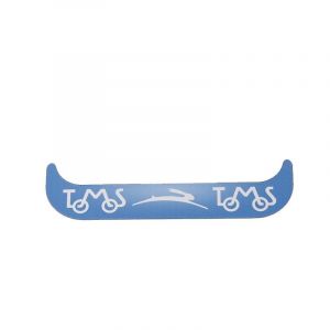 Sticker Plaathouder Smal Tomos Blauw