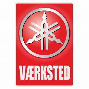 Vaerksted Sticker Yamaha Deens