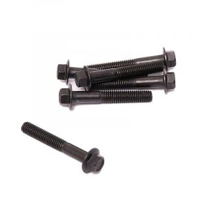 Flensbout Zwart M6X40 Zeskant