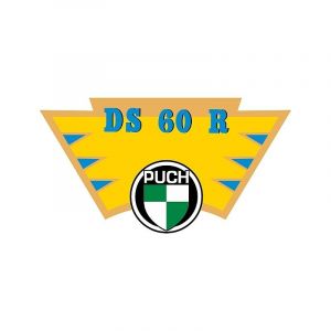 Transfer Achterspatbord Puch DS 50 R