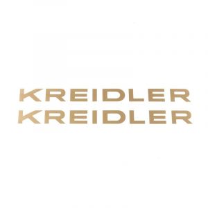 Stickerset Kreidler Woord Goud 200X17MM