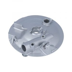 Remankerplaat Voorzijde Puch MS / MV / VS / DS Zilver