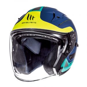Helm Jet Avenue Crossroad MT Blauw/Groen