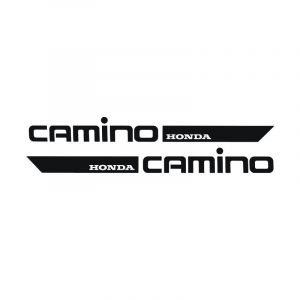 Stickerset Transfer Honda Camino Zwart