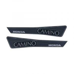 Stickerset Tank Honda Camino Grijs/Zwart