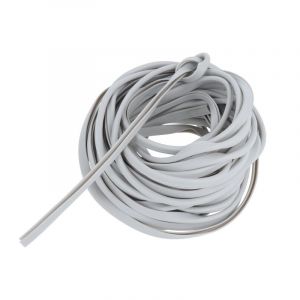 Sierstrip Rubber 6MM Lichtgrijs Per meter