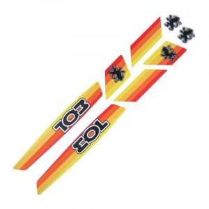 Stickerset Peugeot 103 Rood