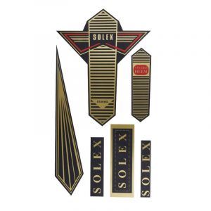 Stickerset Solex OTO Goud