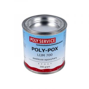 Poly-Pox Lijm 700 Pasteuze Epoxyhars 200 Gram
