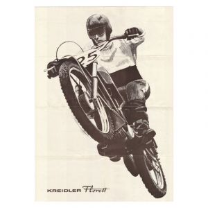 Poster Kreidler Cross Herdruk