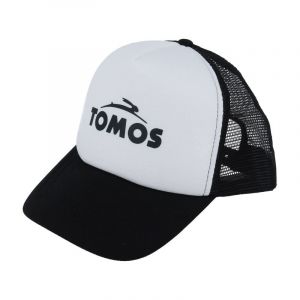 Mesh Cap Tomos Zwart/Wit