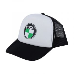 Mesh Cap Puch Zwart/Wit
