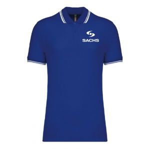 Polo Sachs Blauw/Wit