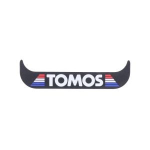 Sticker Plaathouder Smal Tomos Rood/Wit/Blauw
