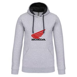 Sweater Honda Hoodie Grijs