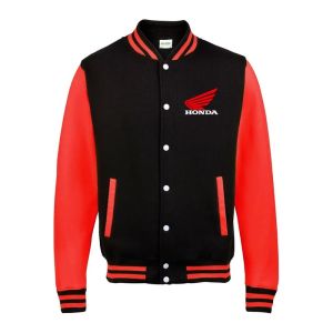 Baseball Jacket Honda Zwart/Rood