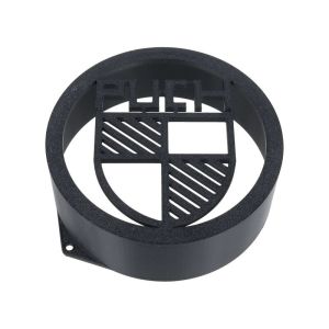 Vliegwieldeksel met Puch Logo Zwart Hoog