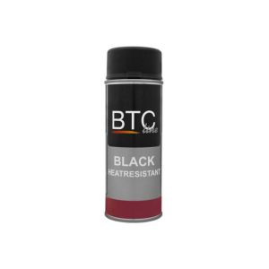 BTC Hittebestendige Lak Spuitbus Zwart - 400ML
