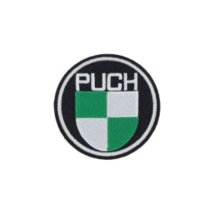 Strijkembleem Puch Logo