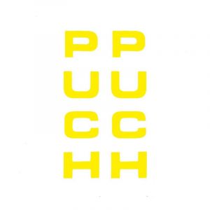 Stickerset Voorvork Puch Geel