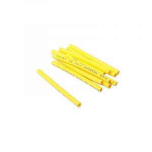 Krimpkous 2.0 X 40MM 10 Stuks Geel
