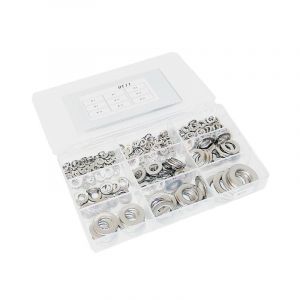 Assortimentset Vlakke Sluitringen RVS DIN 125-1 A - 390 Delig
