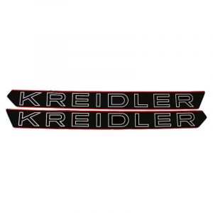 Tankstickers Kreidler Special Zwart/Rood
