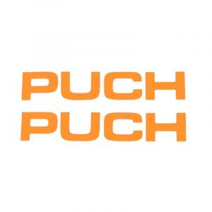 Stickerset Puch Oranje