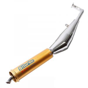 Uitlaat Tomos A3/A35 Biturbo Chroom