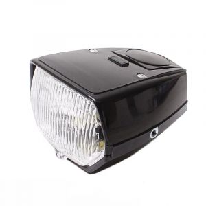 Koplamp LED Vierkant Maxi Zwart